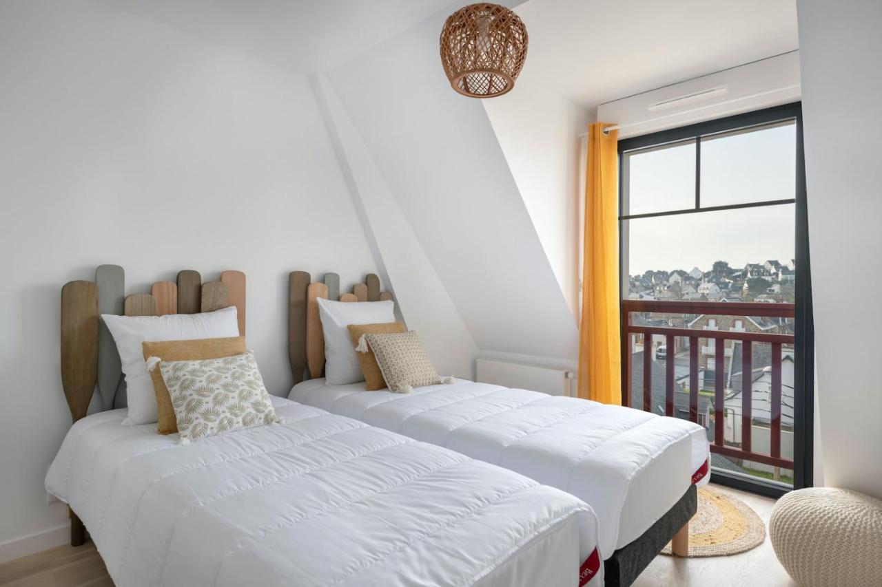 Sejour Pour 6 Face A La Grande Plage De Pleneuf Exterior photo